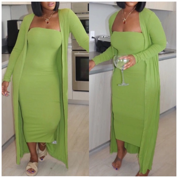 Dresses & Skirts - MATCHING TWO PIECE DRESS SET